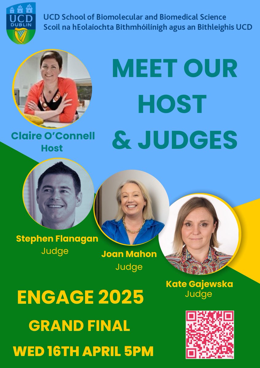 UCD SBBS (@ucd_sbbs) on Twitter photo The judges deliberate! <a href="/kate_gajewska/">Kate Gajewska</a> <a href="/sjflan/">Stephen Flanagan</a> and Joan Mahon have heard all 6 amazing finalists. Who will be the winner of the #ENGAGE2025 trophy🏆? Stay tuned! The judges deliberate! <a href="/kate_gajewska/">Kate Gajewska</a> <a href="/sjflan/">Stephen Flanagan</a> and Joan Mahon have heard all 6 amazing finalists. Who will be the winner of the #ENGAGE2025 trophy🏆? Stay tuned!