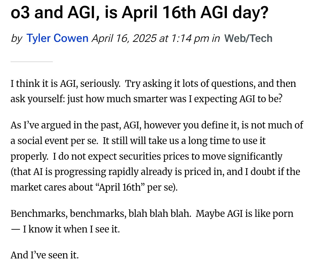 AndrewCurran_'s tweet image. Tyler Cowen has seen enough.