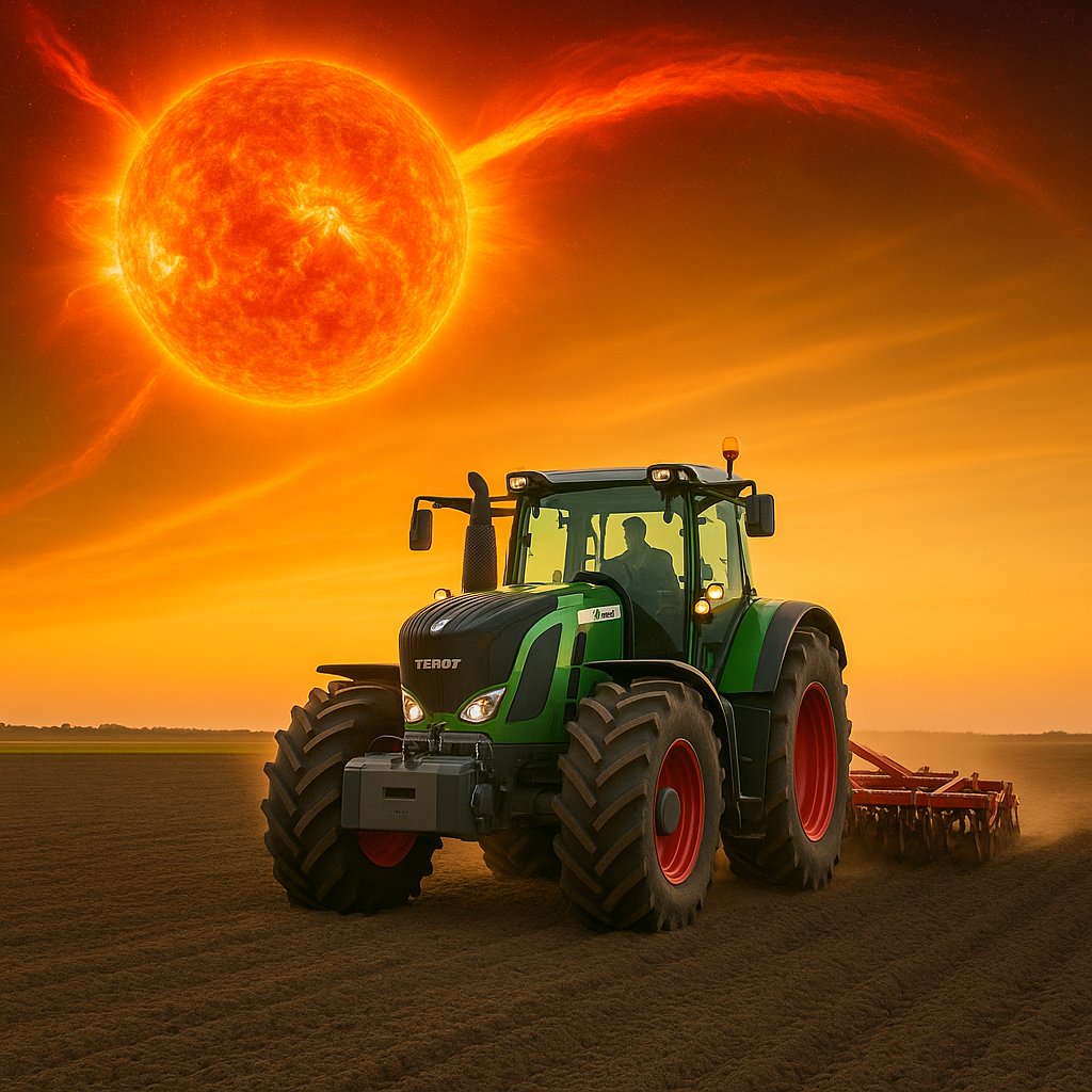 hanlonag's tweet image. 🚨 Farmers, take note! 🚨
Peak solar activity = potential GPS disruptions. Don’t get caught off guard! Plan ahead with these resources: t.ly/m9o8W
🔗 Space Weather Updates 
📊 Solar Cycle Predictions
📬 Get Alerts
📝 Practical Tips for Farmers
#FarmTech #PrecisionAg