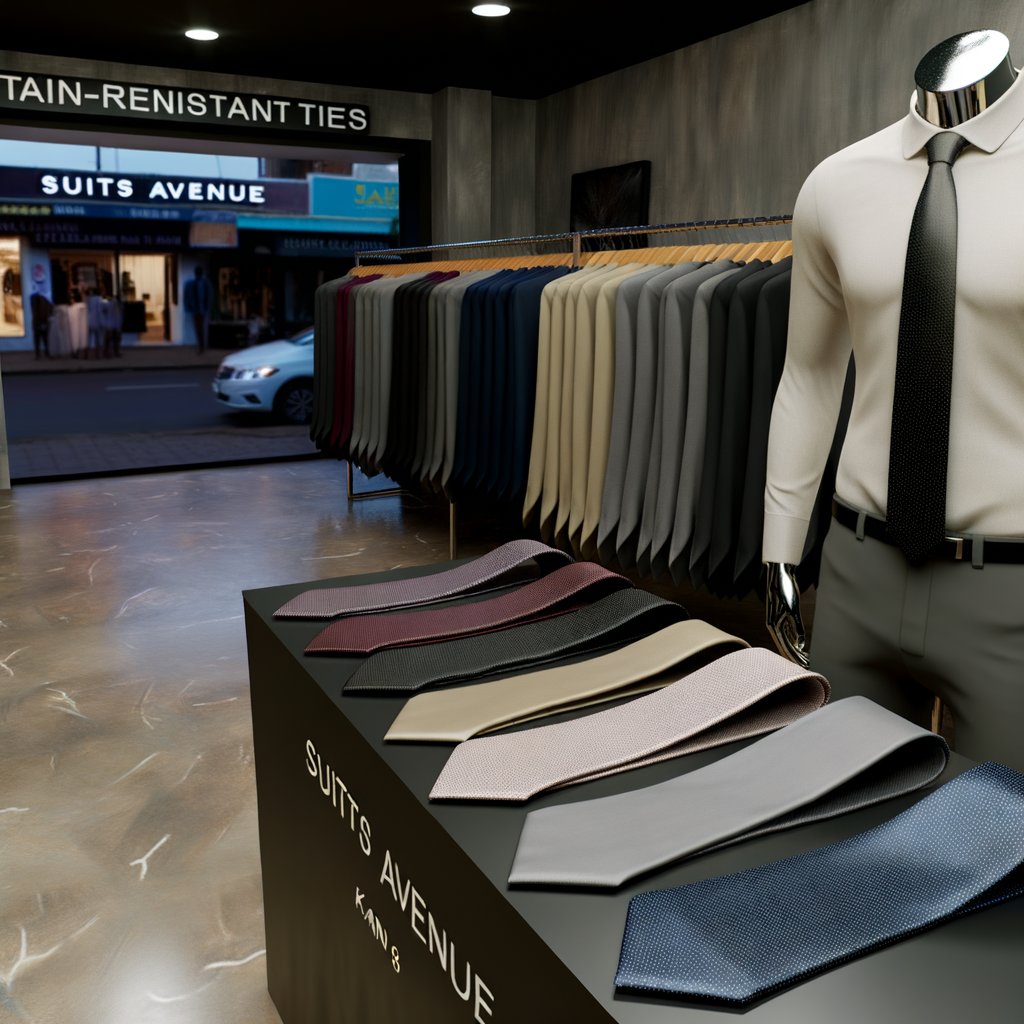 AvenueSuits's tweet image. Stay sharp all day with our new stain-resistant ties at Suits Avenue. The perfect blend of elegance and practicality. Visit us in store or WhatsApp us to get yours today and upgrade your style effortlessly. #StainResistant #NewTies #SuitsAvenue