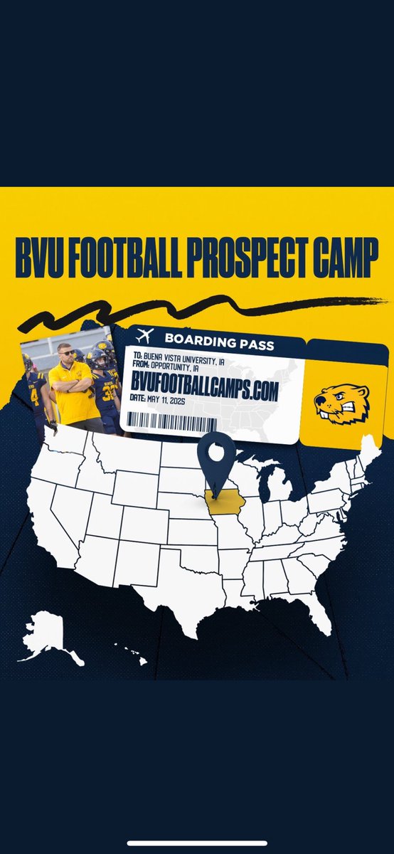 Thank you <a href="/CoachEHubbard/">Coach Hubbard</a> for the camp invite! 

<a href="/HHSChargerFB/">🪓Hamilton Charger Football🪓</a> <a href="/MJ_NFLDraft/">Mark Johnson</a>