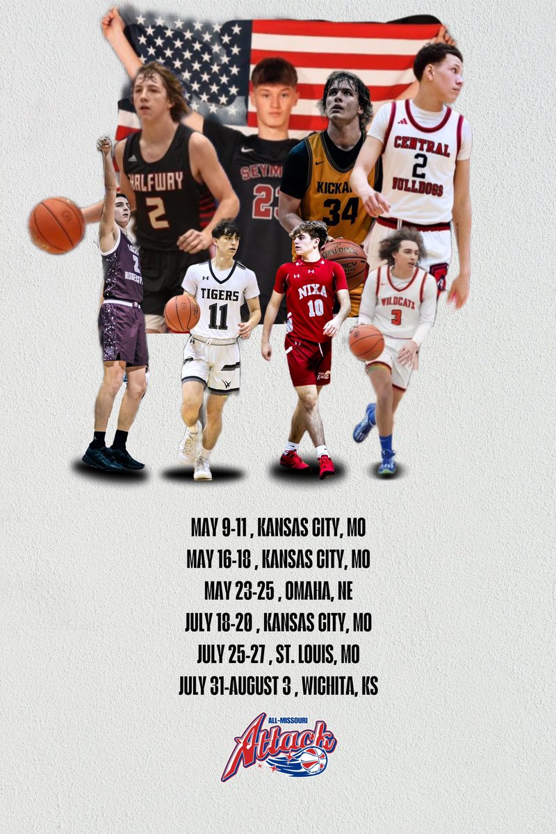 COACHES‼️ Here is our schedule for the spring and summer season. Looking forward to seeing you all there!
