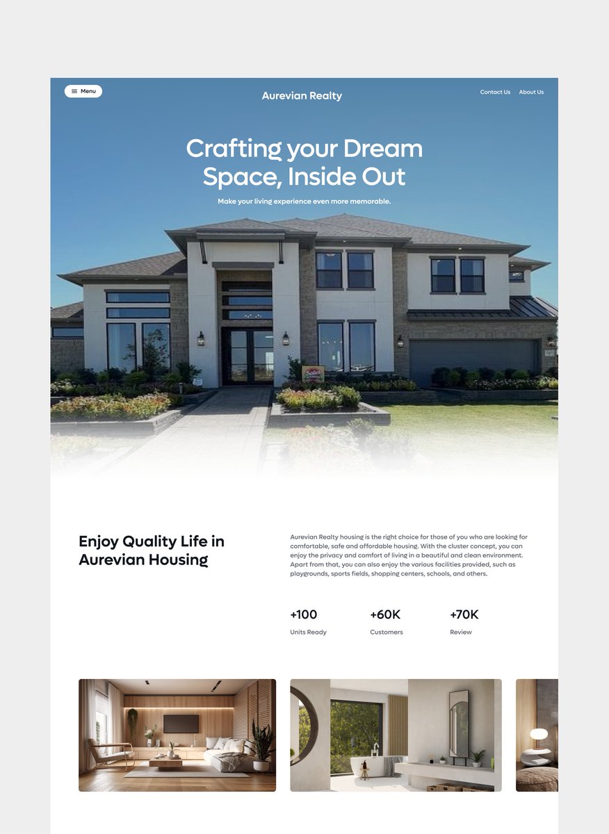 What do you think about this Real Estate Landing page? Did i cook?