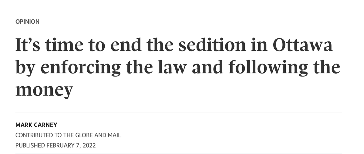 If Liberal leader and unelected PM Mark Carney had his way, I might be in jail. Along with many other Canadians who supported the peaceful Freedom Convoy protest.

Carney wrote an authoritarian Globe and Mail op-ed during the 2022 Freedom Convoy protests in Ottawa, characterizing