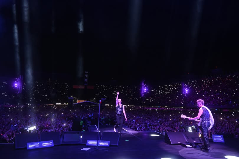 dmode_athens's tweet photo. "Depeche Mode: M"
A new film from award-winning director Fernando Frias with footage from DM's three sold-out 2023 Mexico City shows, exploring the parallels between the themes on "Memento Mori" and the deep connection to death and mortality in Mexican culture. Coming this fall. https://t.co/3WqnSpRuOs