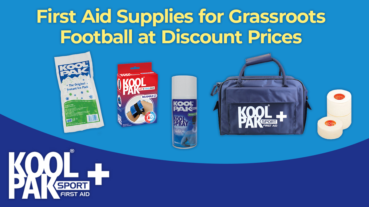 Make sure your First Aid kit is stocked with all the essential equipment. 🩹         

Thanks to our partners at <a href="/KoolpakUK/">Koolpak</a>, you can pick up items for your First Aid kit at a reduced rate!          

Order Now 🔗 bit.ly/3lmWDBi