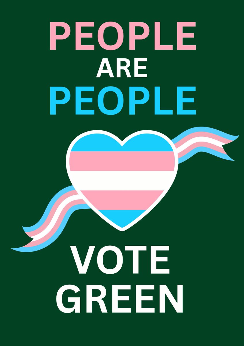 Norwich Green Party will always stand with the trans community 🏳️‍⚧️ 

Solidarity to everyone who is going to be effected by the Supreme Court judgement today.