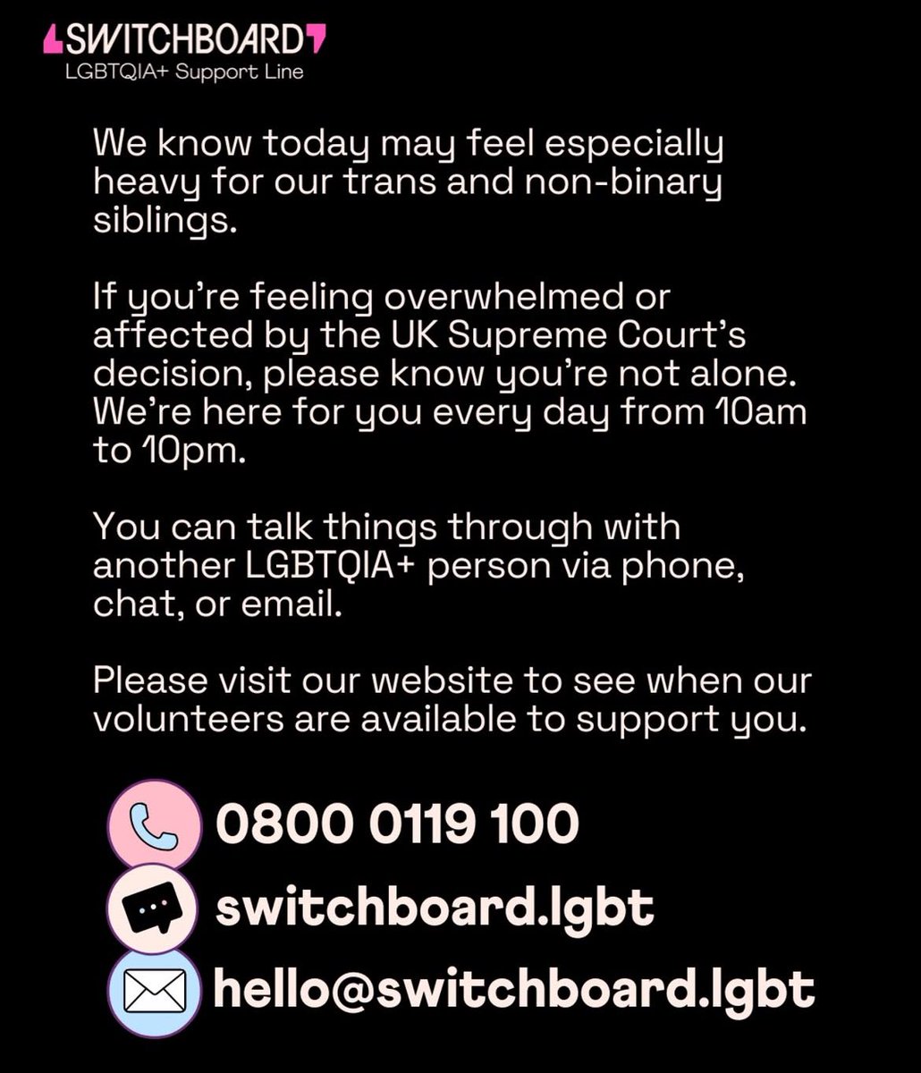 If you’re a cis woman and you think our biggest issue is trans women...

This is not feminism.

This doesn’t stop trans women existing.

We are not free until we are all free.

I stand with my sisters, not just cis-ters.