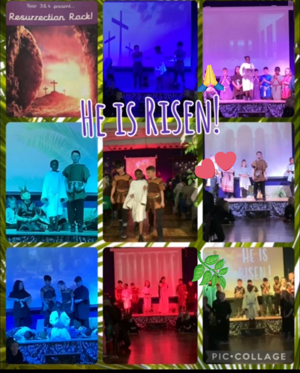 A superb production today by LKS2. We were so impressed by the range of talents. We certainly were taken on an emotional journey that ended in a ‘Resurrection Rock’.