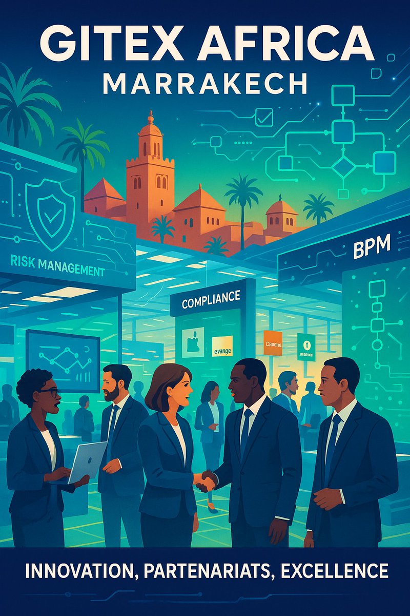 M3T Consulting (@m3tconsulting) on Twitter photo <a href="/M3TConsulting/">M3T Consulting</a> était au #GITEXAfrica à Marrakech !
Des échanges riches avec des acteurs du digital mondial autour de la #gestiondesrisques, #conformité et #BPM.
Des opportunités de partenariats prometteuses à l’horizon !
#Innovation <a href="/M3TConsulting/">M3T Consulting</a> était au #GITEXAfrica à Marrakech !
Des échanges riches avec des acteurs du digital mondial autour de la #gestiondesrisques, #conformité et #BPM.
Des opportunités de partenariats prometteuses à l’horizon !
#Innovation