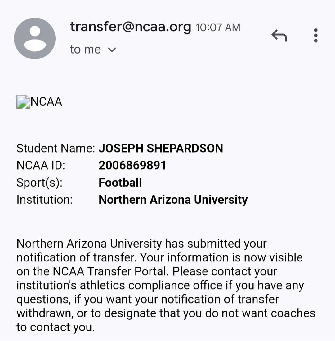 Transfer Portal T/G #GODISGOOD