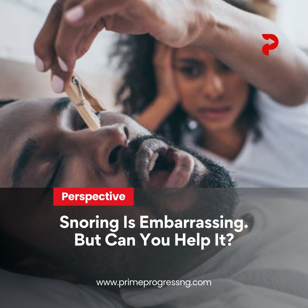 PrimeProgressng's tweet image. Snoring is embarrassing. But can you really help it?

And what if it’s a sign of something deeper, like sleep apnea or poor lifestyle habits?

What causes snoring and can simple lifestyle changes really fix it?

Read more: primeprogressng.com/perspective/sn…

#HealthTalk #SnoringSolutions…