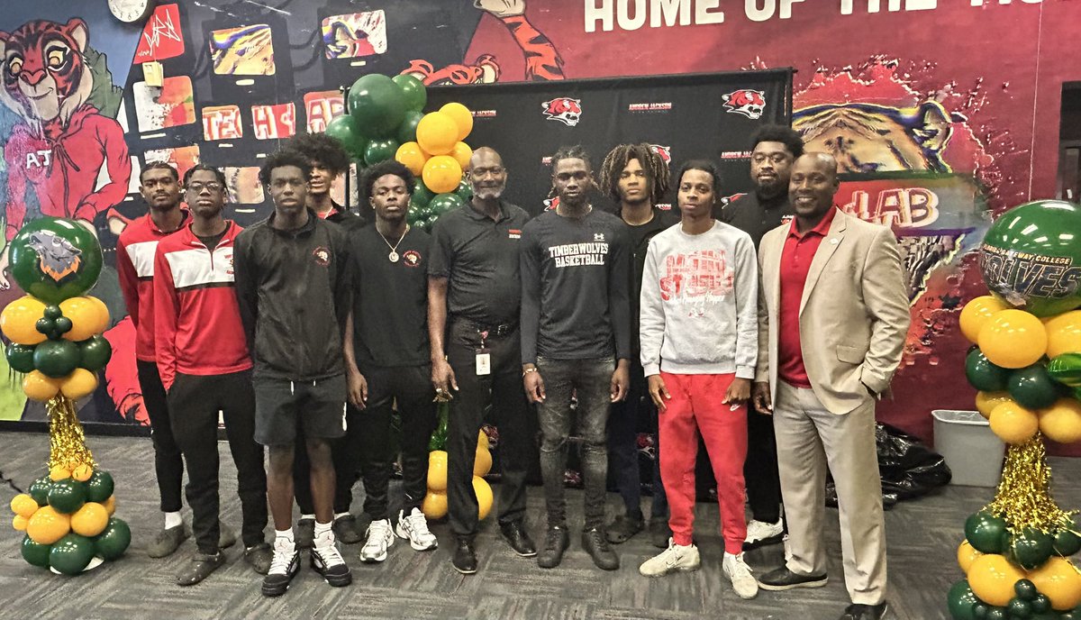 AJHS Tigers Athletics (@a4jaxtigers) on Twitter photo 🏀Congrats to David Wilson II on his signing with Florida Gateway College to continue his basketball and academic journey! Keep grinding <a href="/DavidWilsonll/">David Wilson ll</a>! #TheTigerExperience🐅 🏀Congrats to David Wilson II on his signing with Florida Gateway College to continue his basketball and academic journey! Keep grinding <a href="/DavidWilsonll/">David Wilson ll</a>! #TheTigerExperience🐅