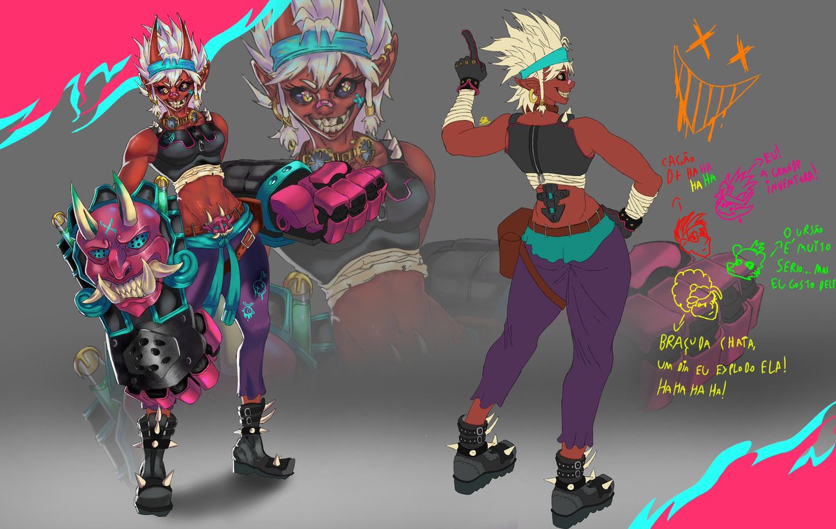 SrAlexandre798's tweet photo. @CanalBrushRush Eiei! Deixar a personagem que eu mais gosto aqui, ela é uma inventora maluca que usa manoplas e sempre tá querendo arranjar confusão com alguém. Mesmo com uma personalidade muito infantil,ela é uma personagem muito inteligente que monta projetos insanos https://t.co/O4NN1t4P5n