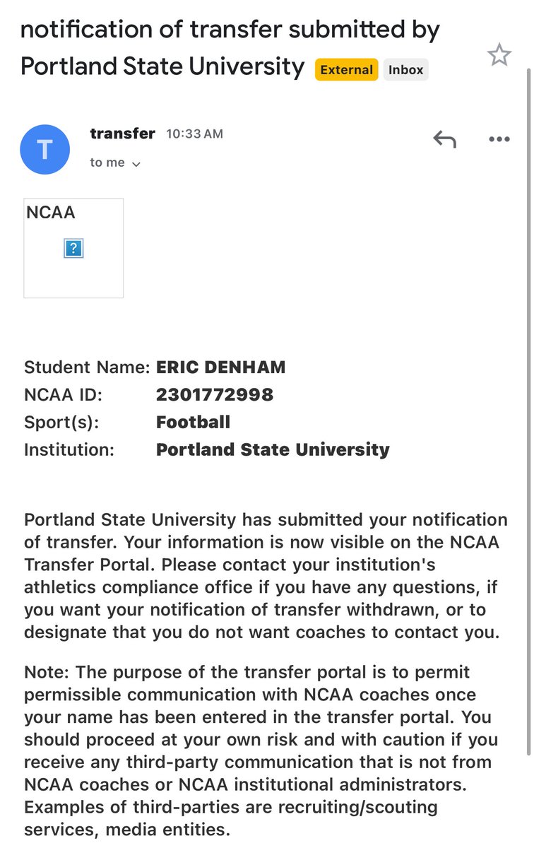 Officially in the transport portal.