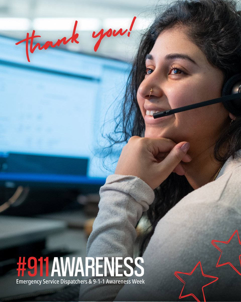Did you know it's Emergency Service Dispatchers and 9-1-1 Awareness Week from April 13 - 19? It’s an opportunity to recognize <a href="/EComm911_info/">E-Comm 9-1-1</a> staff for their vital role in keeping B.C.'s first responders and communities safe. 

For #911Tips, visit: ecomm911.ca/911-dispatch/t…
