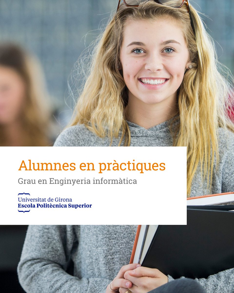 TICAnoia (@ticanoia) on Twitter photo 🎓 La Universitat de Girona <a href="/univgirona/">Universitat de Girona</a> ha obert la convocatòria d'estiu 2024-25 per acollir estudiants en pràctiques de l'Escola Politècnica Superior. 🚀
📅 Publicació d'ofertes: d'abril a mitjans de juny
📌 Com participar? eps.udg.edu/eel
#TICAnoia #talentTIC 🎓 La Universitat de Girona <a href="/univgirona/">Universitat de Girona</a> ha obert la convocatòria d'estiu 2024-25 per acollir estudiants en pràctiques de l'Escola Politècnica Superior. 🚀
📅 Publicació d'ofertes: d'abril a mitjans de juny
📌 Com participar? eps.udg.edu/eel
#TICAnoia #talentTIC