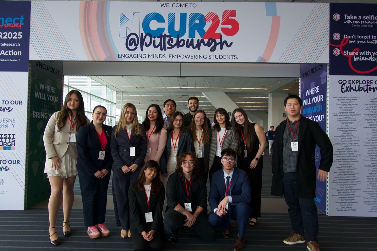 🥳🥳 Congratulations to our lab members, Aiza Berdalinova and Ismaray Govea, for presenting at the National Conference of Undergraduate Research (NCUR 2025)!!! 👏👏🔬🧪

#NCUR2025 #FIUMedicine #DimitroffLab