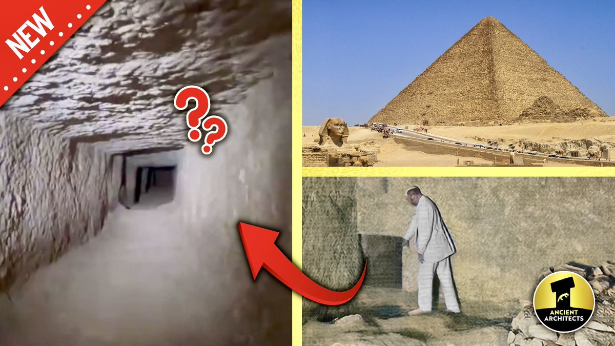 **NEW VIDEO** Why is there a Dead End Corridor in the Great Pyramid's Subterranean Chamber? Watch now and please subscribe: youtu.be/V_zmac0iuSQ