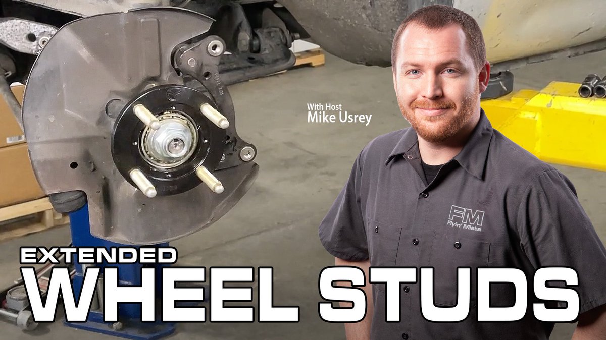 This week on FM live, Mike Usrey gives us all the info you need to know about extended wheel studs.
youtube.com/live/rHcHZZgvA…

#miata #miataparts #wheels #hubs #wheelstud #performance #street #track #upgrade #stronger #stance #video #FM #FMLive #Live #youtube #guide #FlyinMiata