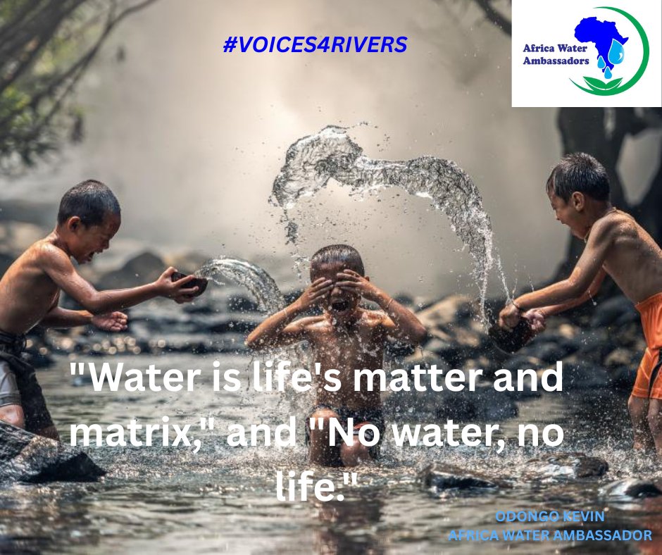 EnvironOdongo's tweet photo. Advocating for river health and water security is key and important due to its alignment to the road map towards sustainable water resource management. lets talk about water #WaterTalk @WWF_Kenya @Africa_WaterAmb @KCCWG @UNEP @UN_WWQA @MOWSI_KE @KYPW_Official https://t.co/MQ6gLRNwyZ