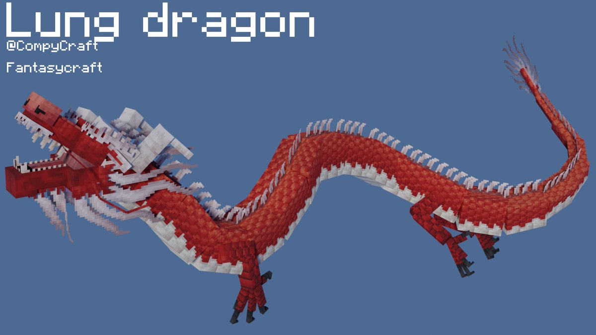 Mr.dino 🇵🇸🇱🇧 (@mr_dino_fan) on Twitter photo The lung dragon I did!
For fantasycraft, <a href="/CompyCraft/">CompyCraft</a>
#Minecraft #fantasy #dragons #pixelart #lowpoly <a href="/blockbench/">Blockbench</a> The lung dragon I did!
For fantasycraft, <a href="/CompyCraft/">CompyCraft</a>
#Minecraft #fantasy #dragons #pixelart #lowpoly <a href="/blockbench/">Blockbench</a>