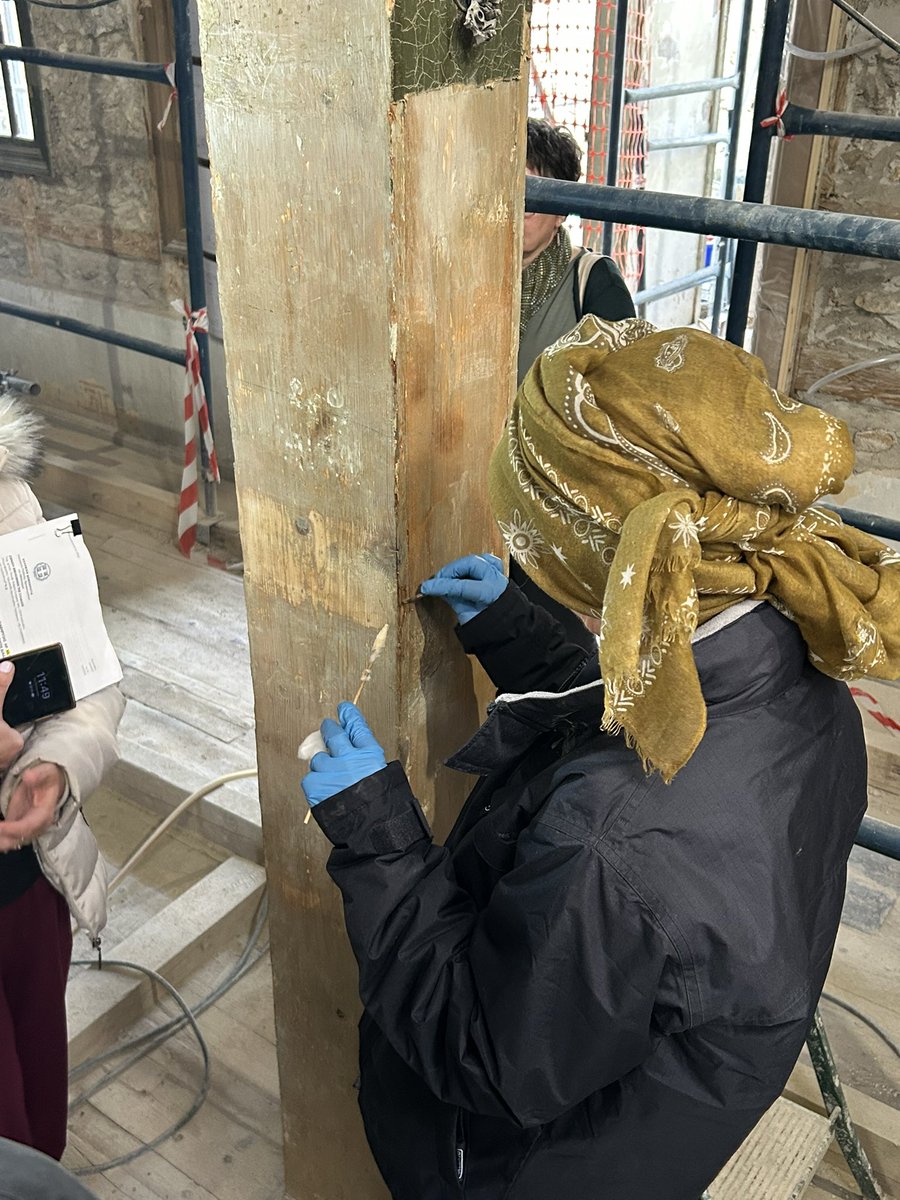 In Athens, seeing the excellent work of <a href="/cultureGR/">Υπουργείο Πολιτισμού</a> to rehabilitate a former conservatory and historic building. <a href="/frelandv/">valery freland</a> <a href="/ALIPHFoundation/">ALIPH Foundation</a>