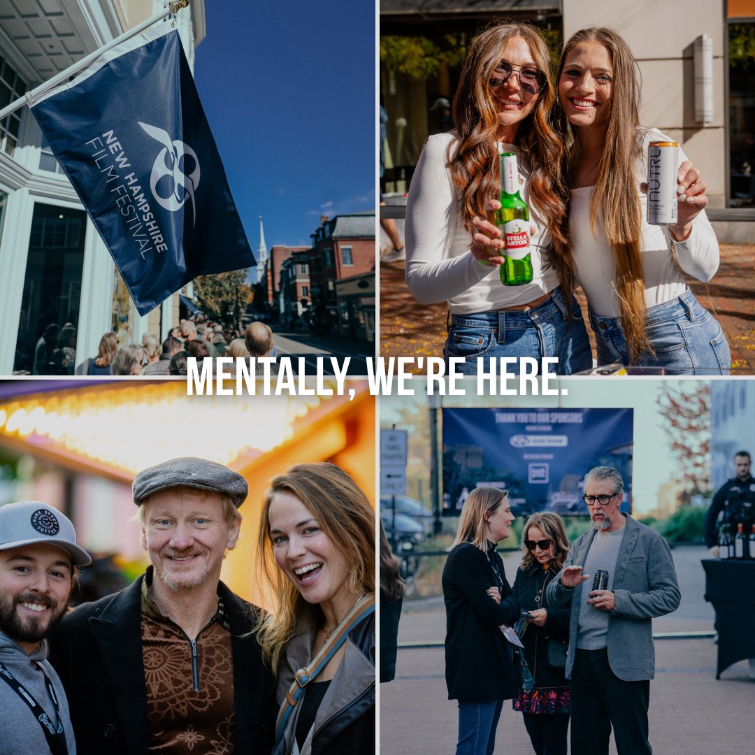 New Hampshire Film Festival (@nhff) on Twitter photo We're 6️⃣ months away from the 23rd annual #NewHampshire Film Festival!
Save the date for October 16-19, 2025!
📍Downtown Portsmouth, NH
4 days. 100 films. One unforgettable journey.
#nhff #filmfestival #film #festival #nh #newengland #filmmakers #october #portsmouthnh We're 6️⃣ months away from the 23rd annual #NewHampshire Film Festival!
Save the date for October 16-19, 2025!
📍Downtown Portsmouth, NH
4 days. 100 films. One unforgettable journey.
#nhff #filmfestival #film #festival #nh #newengland #filmmakers #october #portsmouthnh