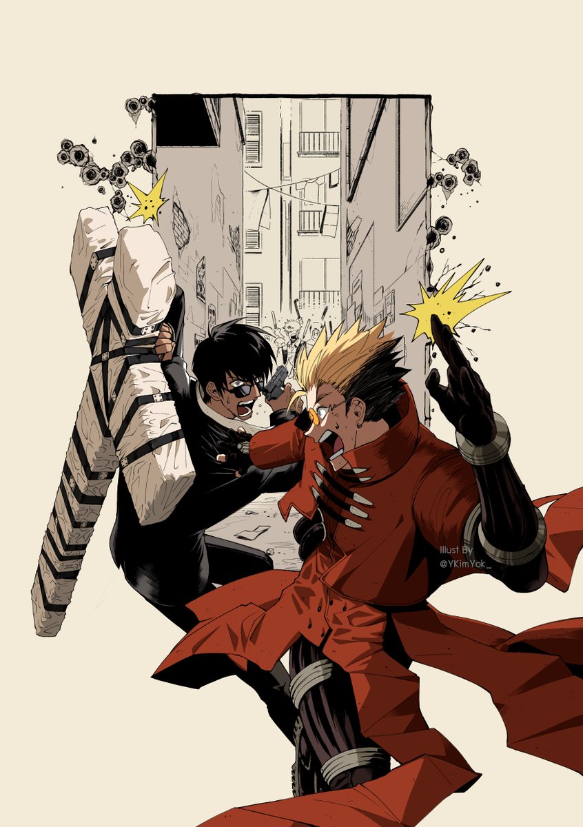 Strike!!   

#trigun #trigunmaximum #TRIGUNイラコン