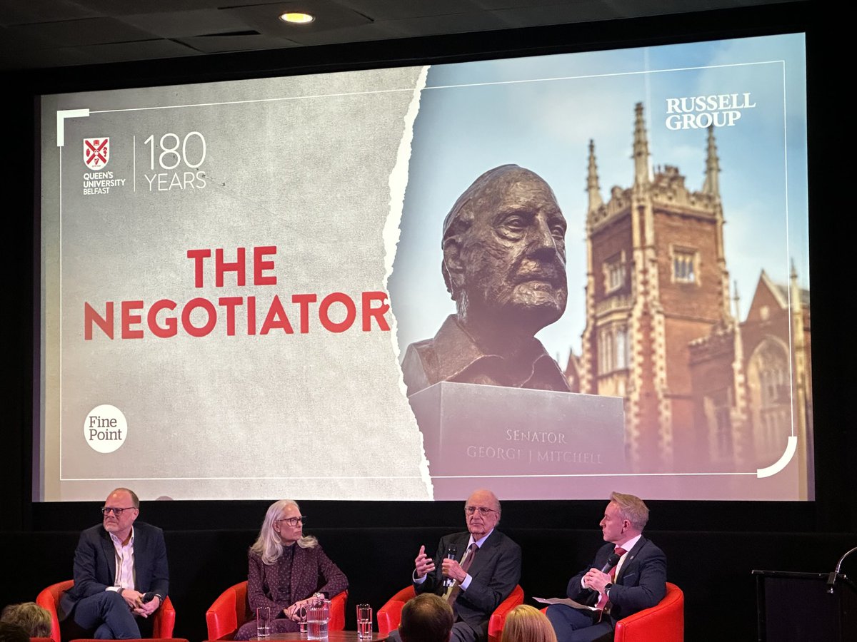 KRW Law Human Rights (@krwlaw) on Twitter photo Privileged to be in attendance at QFT at the screening of The Negotiator, the new documentary by ā¦<a href="/trevorbirney/">Trevor Birney</a>ā© and ā¦<a href="/FPF_Docs/">Fine Point Films</a>ā© which documents the incredible career and contribution of Senator George Mitchell
āThe power of patience, perseverance and optimismā Privileged to be in attendance at QFT at the screening of The Negotiator, the new documentary by ā¦<a href="/trevorbirney/">Trevor Birney</a>ā© and ā¦<a href="/FPF_Docs/">Fine Point Films</a>ā© which documents the incredible career and contribution of Senator George Mitchell
āThe power of patience, perseverance and optimismā