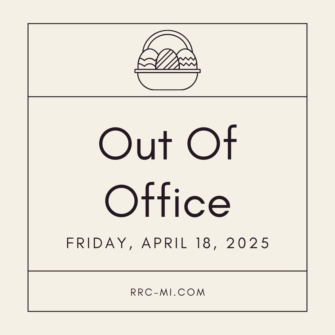 The RRC office will be closed Friday, April 18th for the Easter holiday 🐣 We’ll be back and ready to assist you on Monday, April 21st!

#EasterWeekend #OfficeClosed #HolidayHours