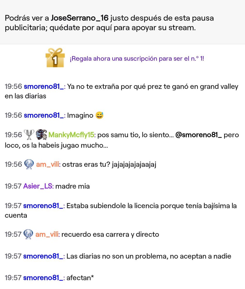 Me estaba cortando pero esto ya es el colmo, aún por encima de risas en un stream en vez de agachar las orejas un tiempo  y aún quien ríe las gracias. " Comunidad" mis cojones.