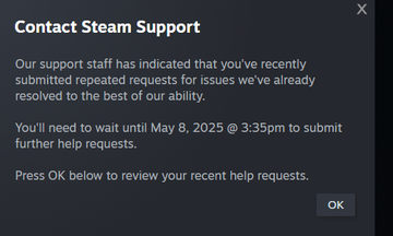 CakeMando's tweet photo. Imagine a world where you can be falsely labeled for #Bigotry and if you follow the proper way given they will silence you from even asking for help. No need to imagine @Steam lets @dragonage mods run wild and do just that to its users. #DragonAgeVeilguard #steamdeck #steamworks https://t.co/XZnNB3EVwW