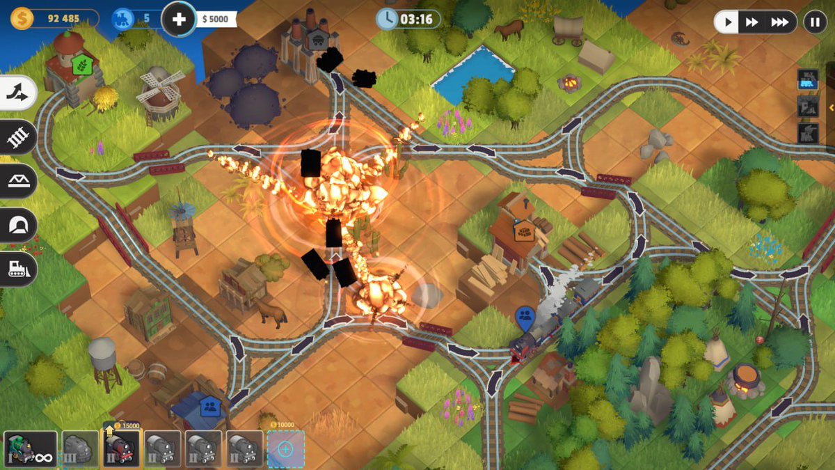 Train Valley Origins - Level Editor! 🚂 tweet media