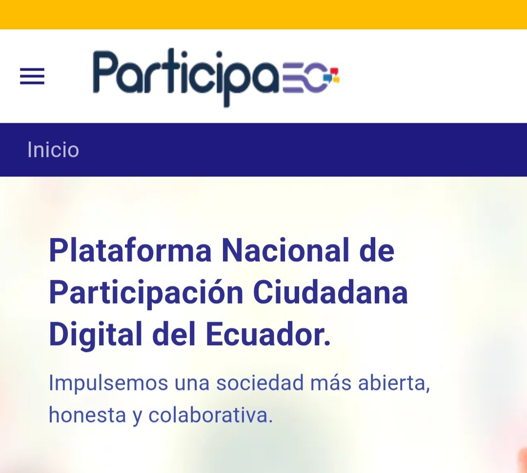 Daniel Barragán (@dbarraganec) on Twitter photo Hoy participamos como <a href="/EcuadorRaga/">RAGAEcuador</a> en el lanzamiento de la plataforma #ParticipaEC, sin dudas un hito para avanzar en la participación ciudadana digital. #EstadoAbiertoEC
📱participaec.gobiernoelectronico.gob.ec Hoy participamos como <a href="/EcuadorRaga/">RAGAEcuador</a> en el lanzamiento de la plataforma #ParticipaEC, sin dudas un hito para avanzar en la participación ciudadana digital. #EstadoAbiertoEC
📱participaec.gobiernoelectronico.gob.ec