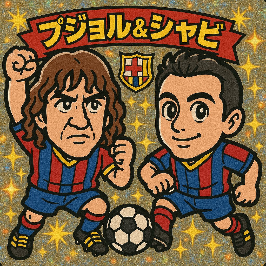 jj09tea's tweet photo. 最近の流行り
＃ビックリマン
＃サッカー https://t.co/G2nJ4Sy4xS
