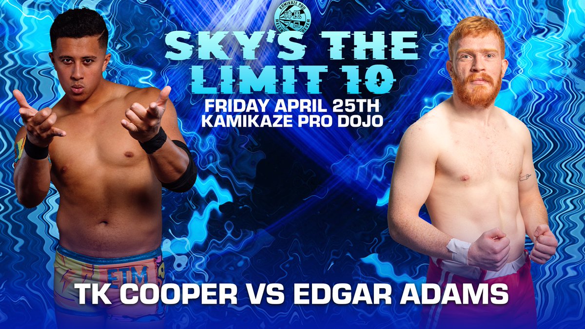 Kamikaze Pro (@kamikazeprouk) on Twitter photo The 3rd match for #STL10 on Friday April 25th at the Kamikaze Pro Dojo in Birmingham
<a href="/PureTKC/">TK Cooper โฒ</a> vs <a href="/EdgarAdamsPW/">Edgar Adams</a>
Tickets:
ringsideworld.co.uk/events.php?id=โฆ The 3rd match for #STL10 on Friday April 25th at the Kamikaze Pro Dojo in Birmingham
<a href="/PureTKC/">TK Cooper โฒ</a> vs <a href="/EdgarAdamsPW/">Edgar Adams</a>
Tickets:
ringsideworld.co.uk/events.php?id=โฆ