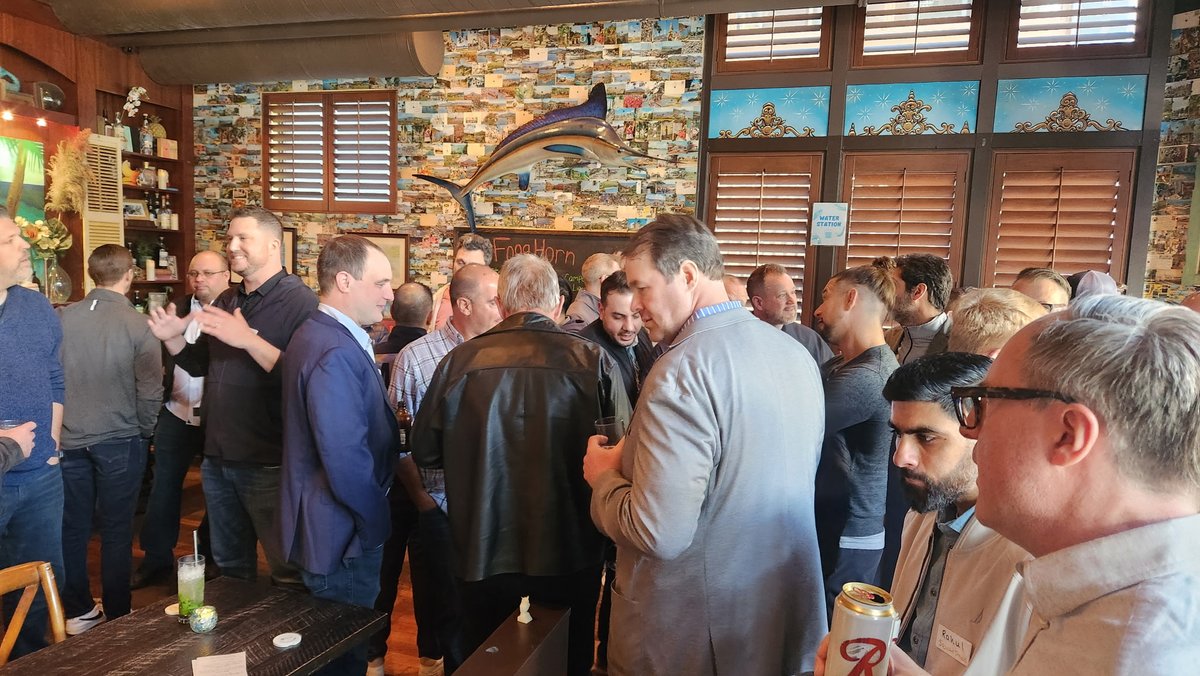 wisecert's tweet image. One of our favorite sports: Networking among leaders in the RLSQ program! Twice a year we come together as a community to advance standards in device re-use supporting a sustainable future. The group is so large now we are THE entire happy hour!
#RLSQ #wirelessindustry