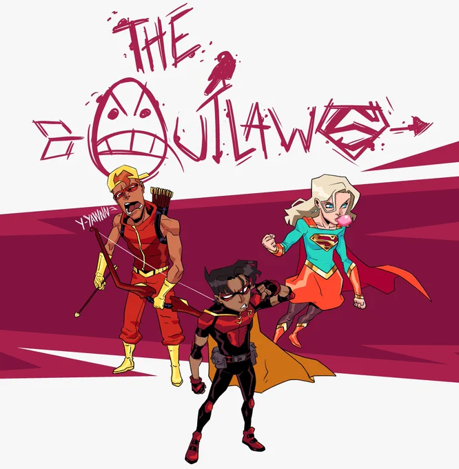 Robin and the outlaws, what if Jason had friends when he was robin 