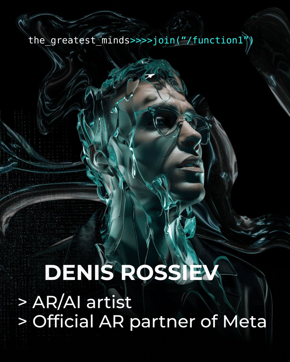 At /function1, you'll hear from 40+ handpicked speakers, such as:
◾️ Dan Figueiredo (Microsoft)
◾️ Ronit Ghose <a href="/ronitA380/">Ronit Ghose</a> (Citi)
◾️ Yusuf Goolamabbas <a href="/yusufg/">Yusuf Goolamabbas</a> (Animoca Brands)
◾️ Denis Rossiev <a href="/Enuriru/">Denis Rossiev ᯅ/acc</a> (Meta AR partner)

Learn more about our speakers at fnctn1.com