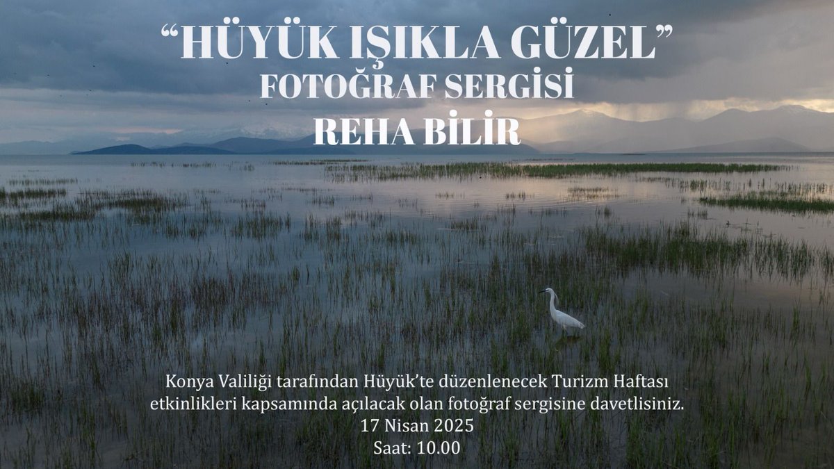 17 Nisan Perşembe günü Saat 10:00 da Hüyük Kültür Etkinlikleri Salonumuzda düzenlenecek olan Turizm Haftası Etkinlikleri'ne tüm Halkımız davetlidir.. <a href="/drsadiksefer/">Sadık SEFER</a>
