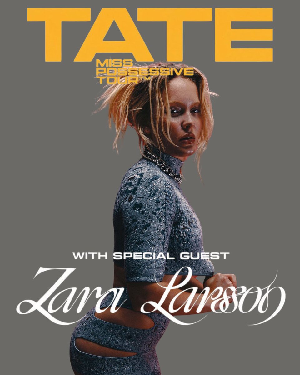PopCrave's tweet photo. Zara Larsson fans are able to win tickets to see her on Tate McRae’s ‘Miss Possessive US Tour by pre-saving her upcoming single with the link below. 

����: https://t.co/oIpQGxXoAa https://t.co/7bhx1qoP3f