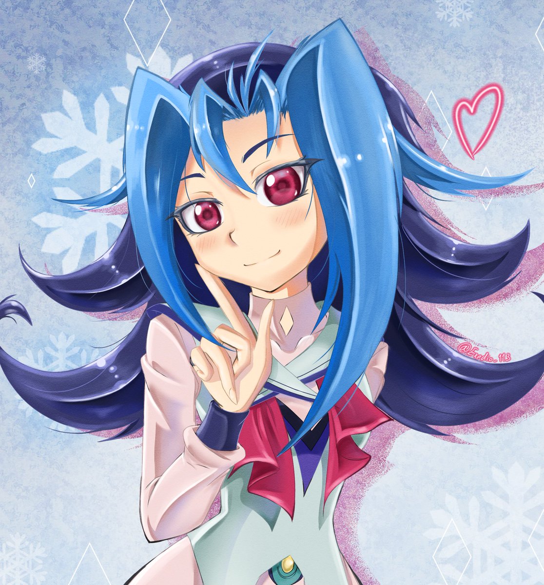 The Ice Queen! ❄️🩵
#遊戯王ZEXAL
