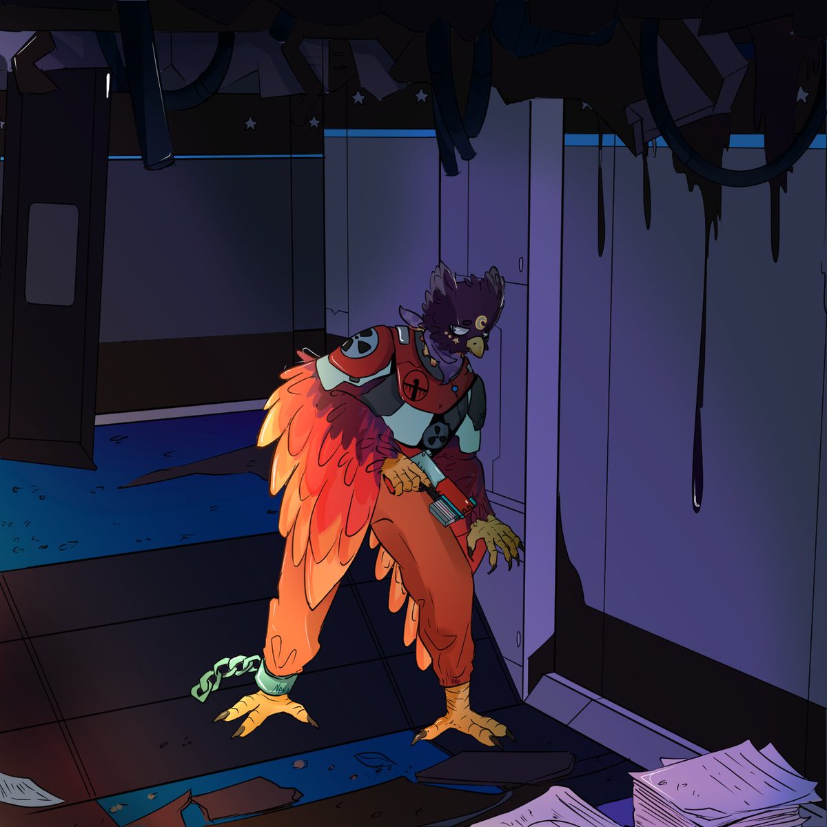 One of my first furry commissions and one of my favorites
#opencommission #furryarts #digitalart #furry