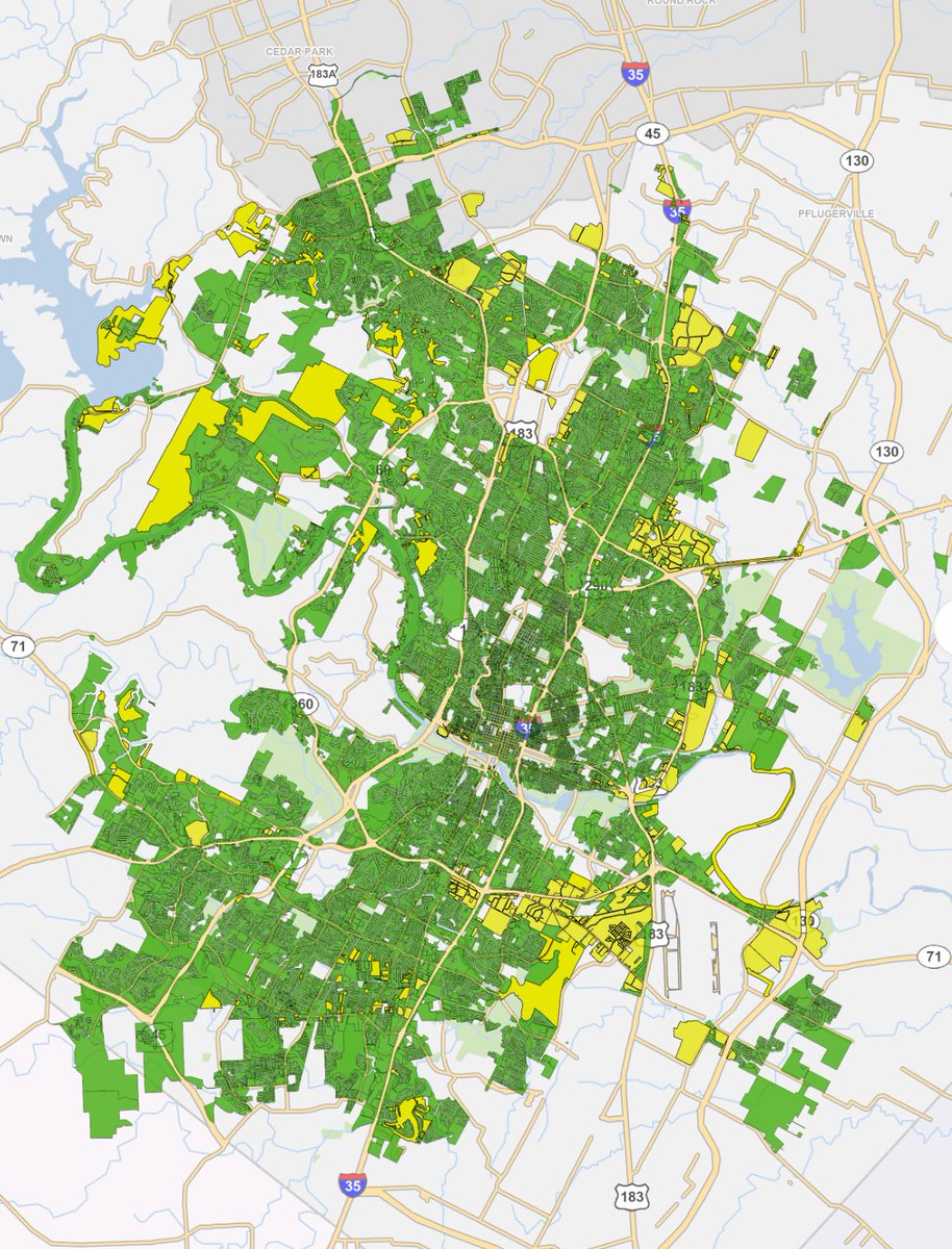 YIMBYLAND (@yimbyland) on Twitter photo Austin passed pro-daycare zoning changes back in 2023 that essentially legalized them by-right city-wide! (led by <a href="/VanessaForATX/">Vanessa Fuentes 💃🏽</a>)
Simply fixing the zoning is one of the easiest things your city can do to make daycare more available near home/work!
Before // After Austin passed pro-daycare zoning changes back in 2023 that essentially legalized them by-right city-wide! (led by <a href="/VanessaForATX/">Vanessa Fuentes 💃🏽</a>)
Simply fixing the zoning is one of the easiest things your city can do to make daycare more available near home/work!
Before // After