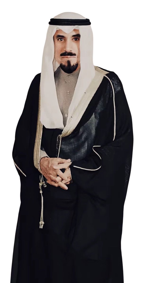 امير القلوب الشيخ جابر الاحمد الله يرحمه ويغفر له