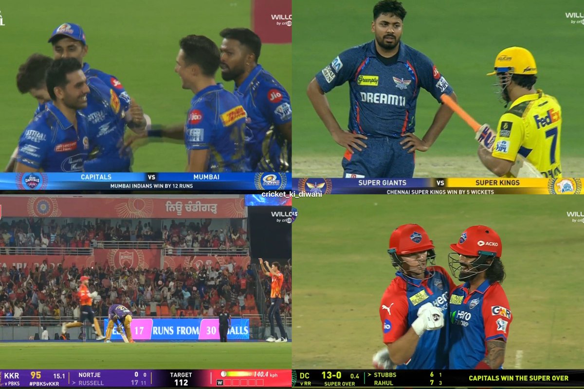 4 back to back bangers
IPL is IPLing 🔥🔥🔥