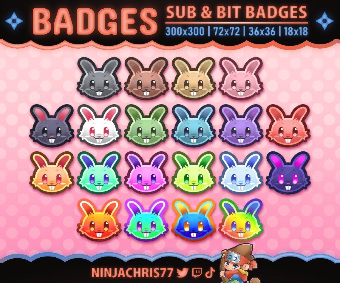 NinjaChris77's tweet image. 🐰Doing a big Easter Sale on my #Etsy!
😱20% off EVERYTHING!
👉etsy.com/shop/NinjaChri…