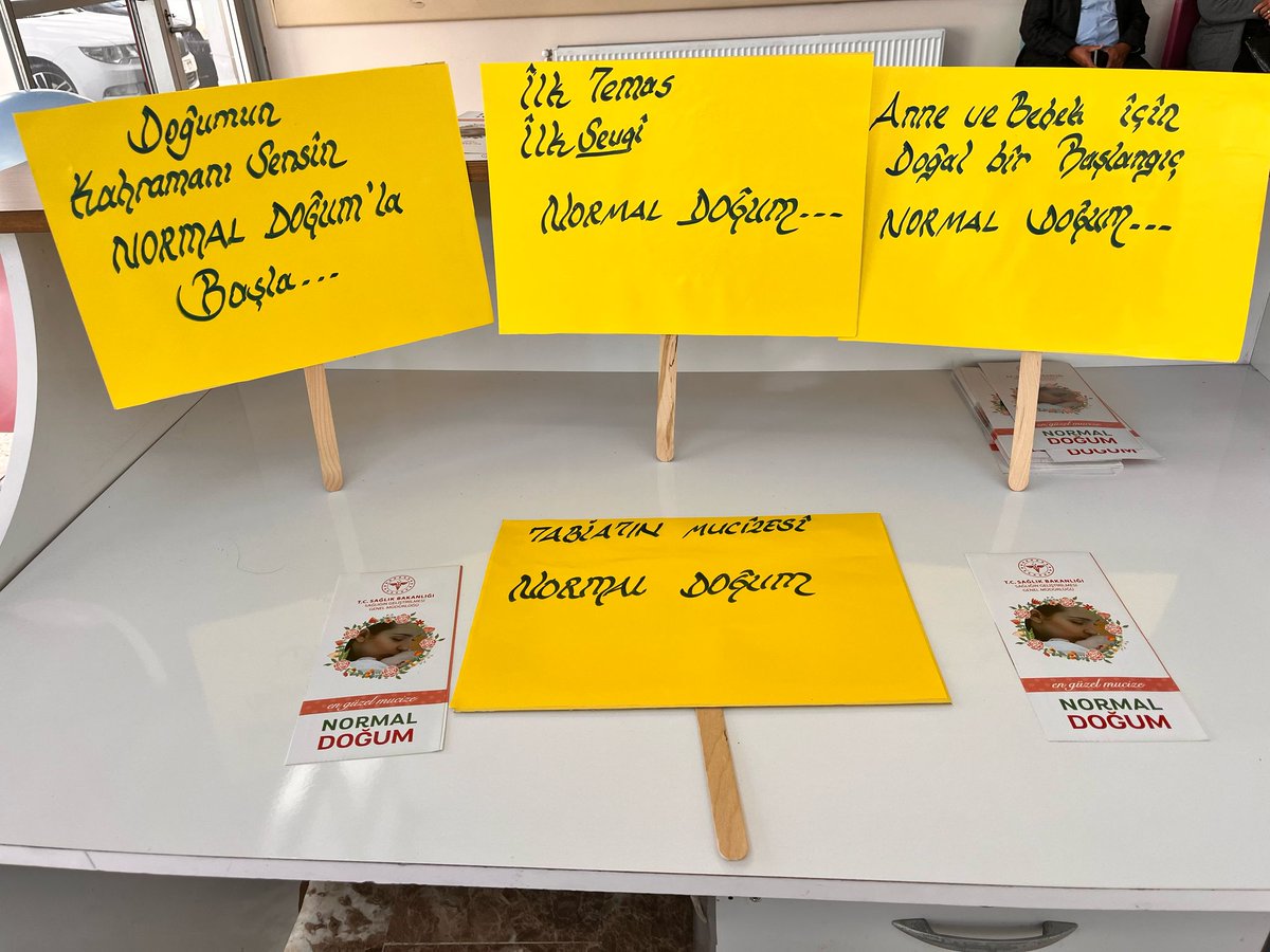 önermediği sürece sağlıklı olan normal doğumdur.

Bakanlığımız tarafından "Doğal Olan Normal Doğum" temasıyla yürütülen Normal Doğum Eylem Planı kapsamında bu hafta normal doğumu teşvik etmek amaçlı Gürpınar Devlet Hastanesi'nde stant kurularak anne adayları ve yakınlarına