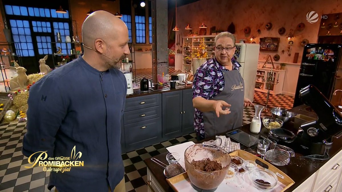 Backe Backe Kuchen der Olli hat gerufen 
ob das wohl am Ende schmeck ?
#promibackenostern